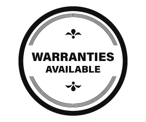 Warranties available